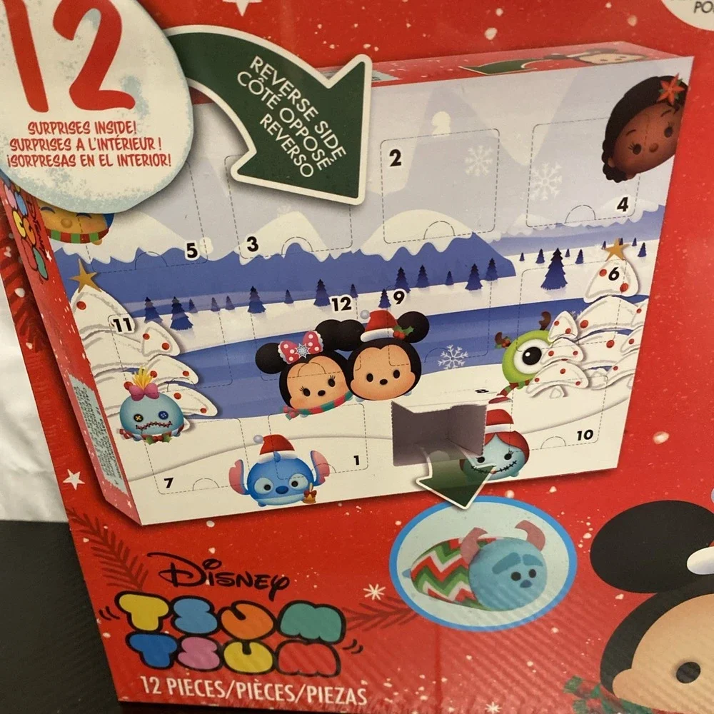 2025 ADVENT CALENDAR - DISNEY TSUM TSUM -JUST‎ PLAY - NEW, SEALED - 12 DAY